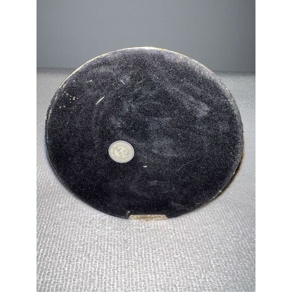 Silver Plated Pillar Candle Holder Round - Picture 5 of 5